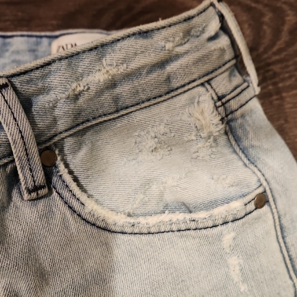❤️ ZARA HIGH RISE BOYFRIEND JEANS, 2 (26) - Picture 5 of 12